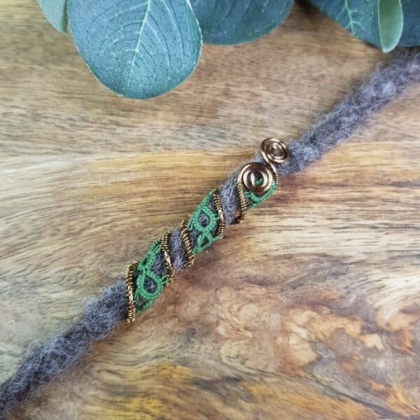 Dreadschmuck Dreadspirale, Dreadsis V20 – Bild 4