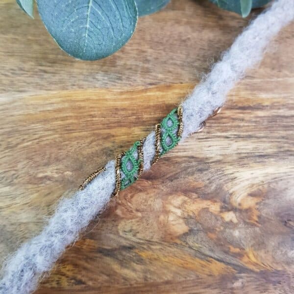 Dreadschmuck Dreadspirale, Dreadsis V20 – Bild 2