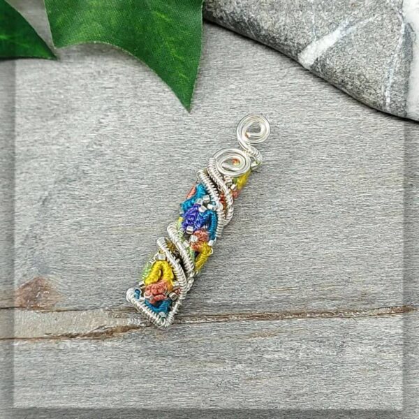 dreadschmuck dreadspirale dreadperle bunt silber haarschmuck für dreadlocks