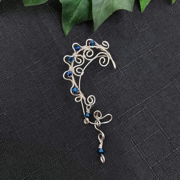 Ohrmanschette Fairytale Wave/Blau – Bild 2