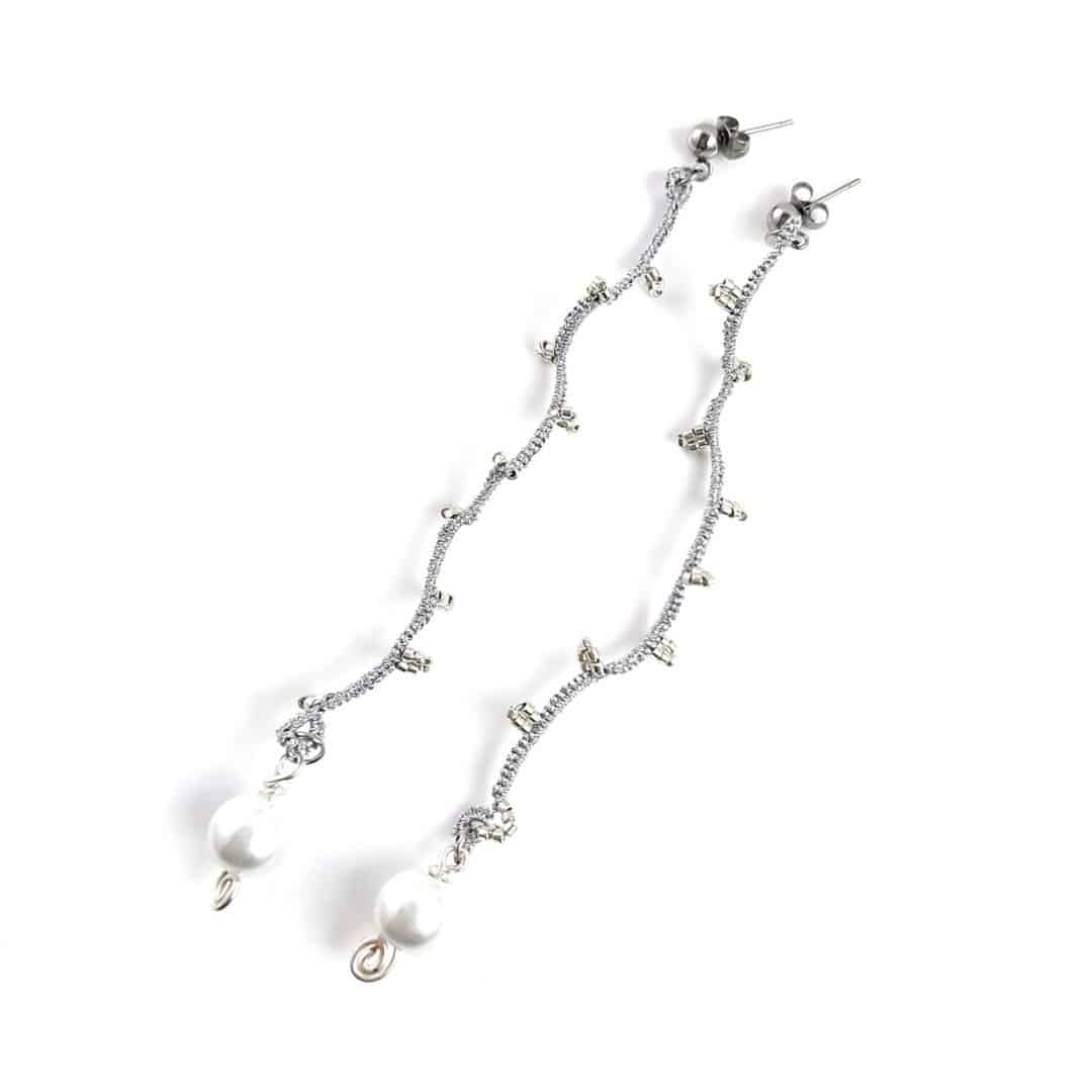 Ohrringe Silver Star 008