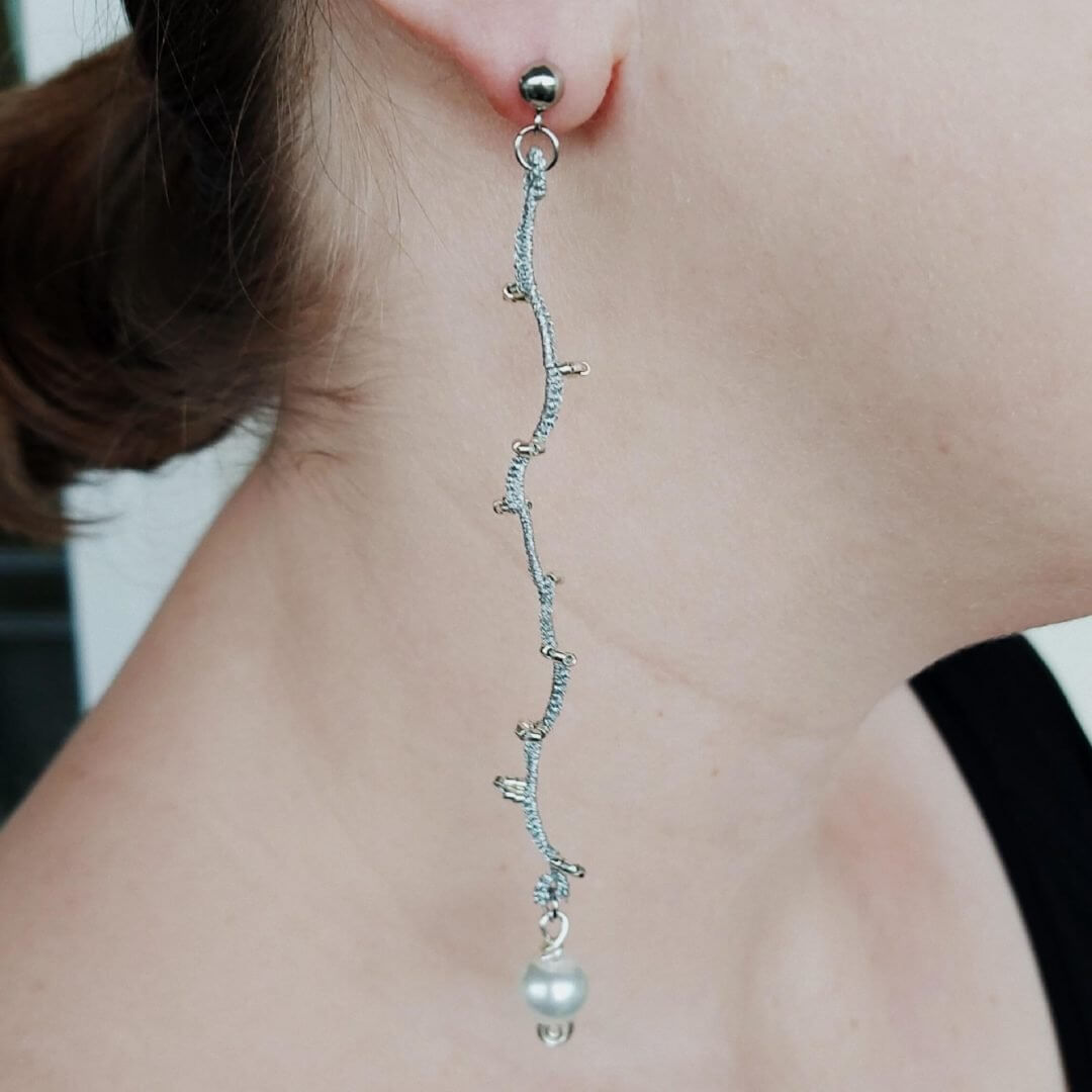 Ohrringe Silver Star 008 – Bild 2