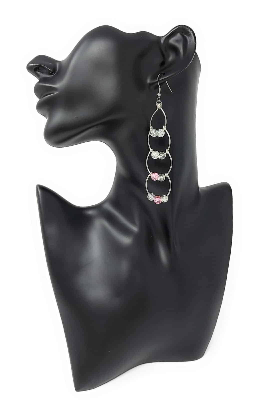 Ohrringe Silver Long 008 – Bild 2
