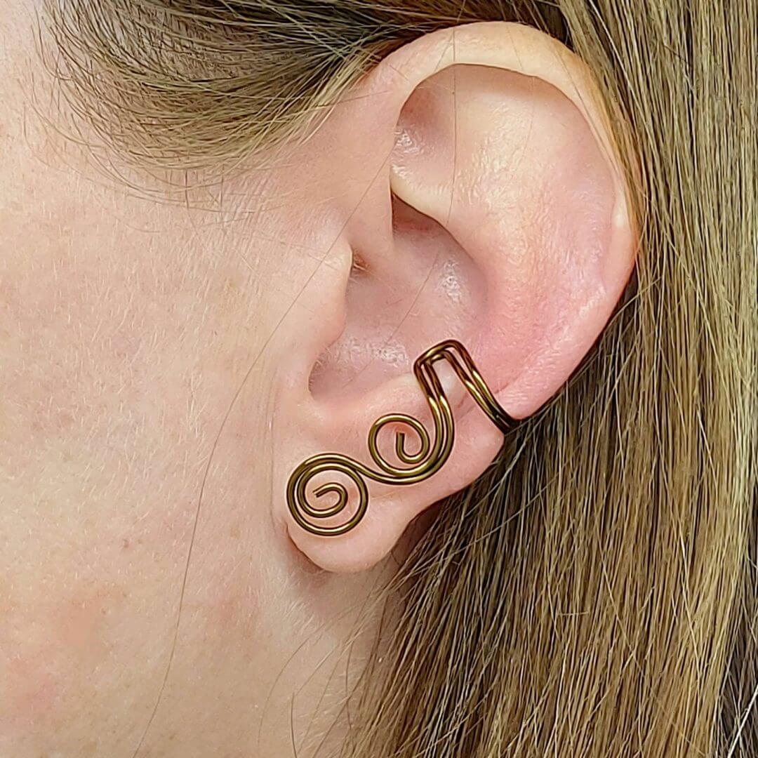 ear cuff ohrschmuck ohrring fakepiercing ohrmanschette ohrklemme