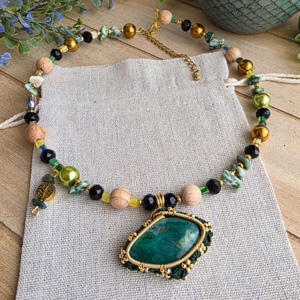 Halsreif MaMari Art® – Waldorakel